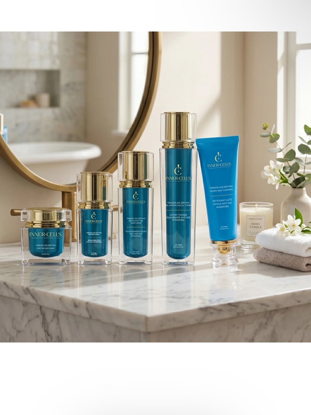 Inner-Cells Timeless Age Defying Ritual Collection Skincare Set - Picture 6 of 6